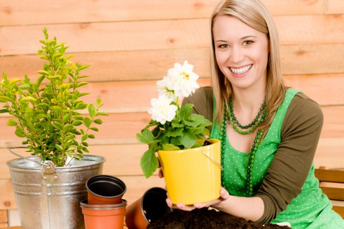 Measuring garden waste volume for landscaping pricing